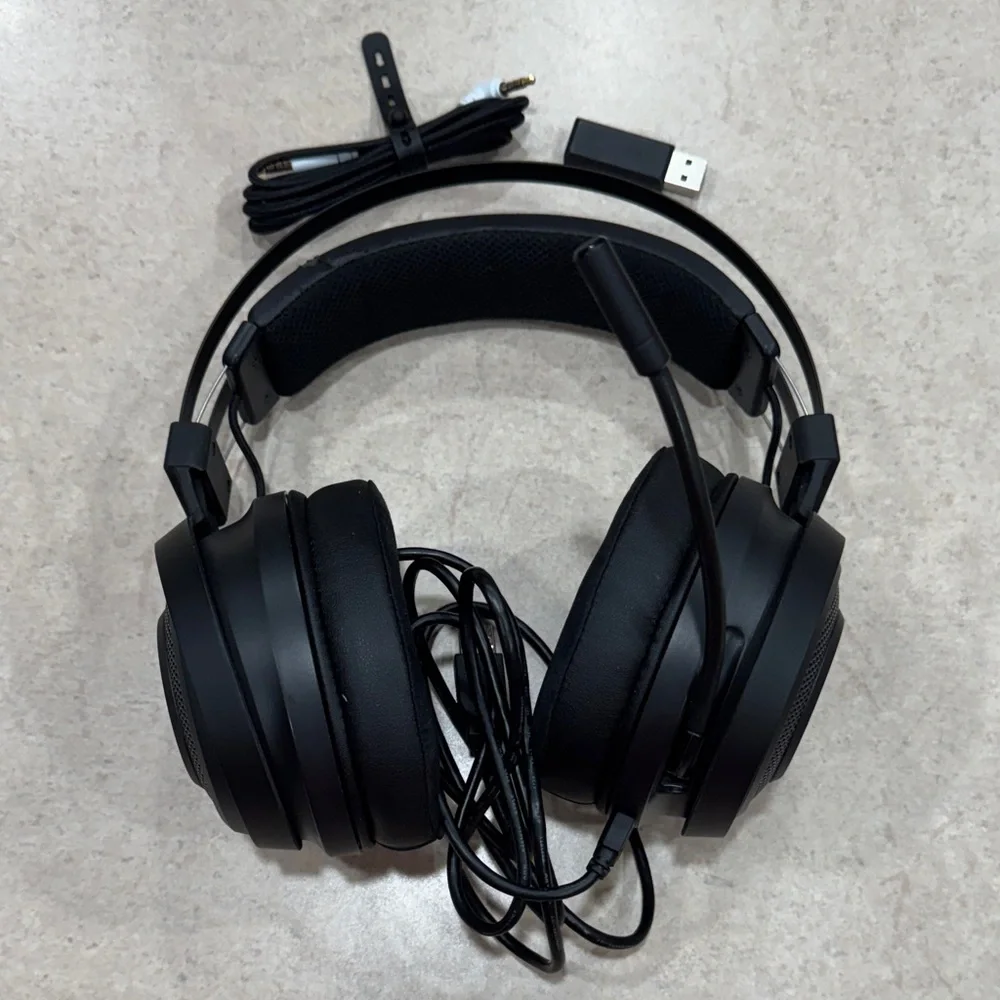 Razer Black Wired Gaming Headset with Microphone